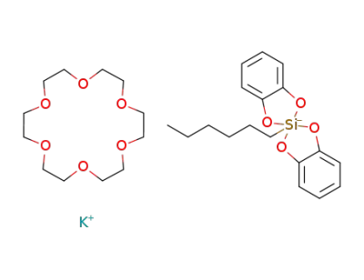 potassium [18-crown-6] bis(catecholato)hexylsilicate