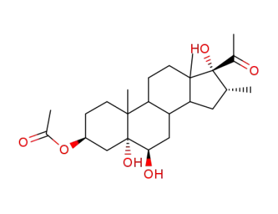 3β,5α,6β,17-tetrahydroxy-16α-methylpregnan-20-one 3-acetate