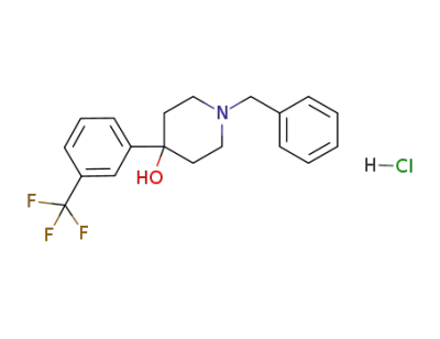 1-Benzyl-4-[3-(trifluoromethyl)phenyl]-4-piperidinol hydrochloride