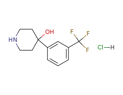 4-hydroxy-4-(3-trifluoromethylphenyl)piperidine hydrochloride
