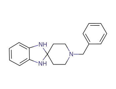 1'-benzyl-1,3-dihydrospiro[2H-benzimidazole-2,4'-piperidine]